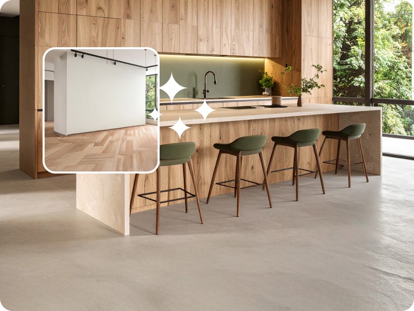 Kitchen Staging