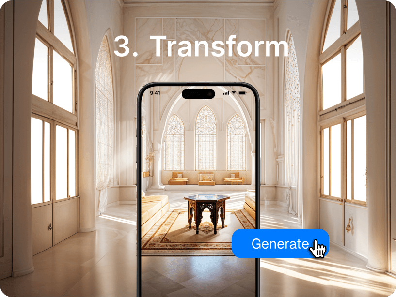 Transform your space instantly