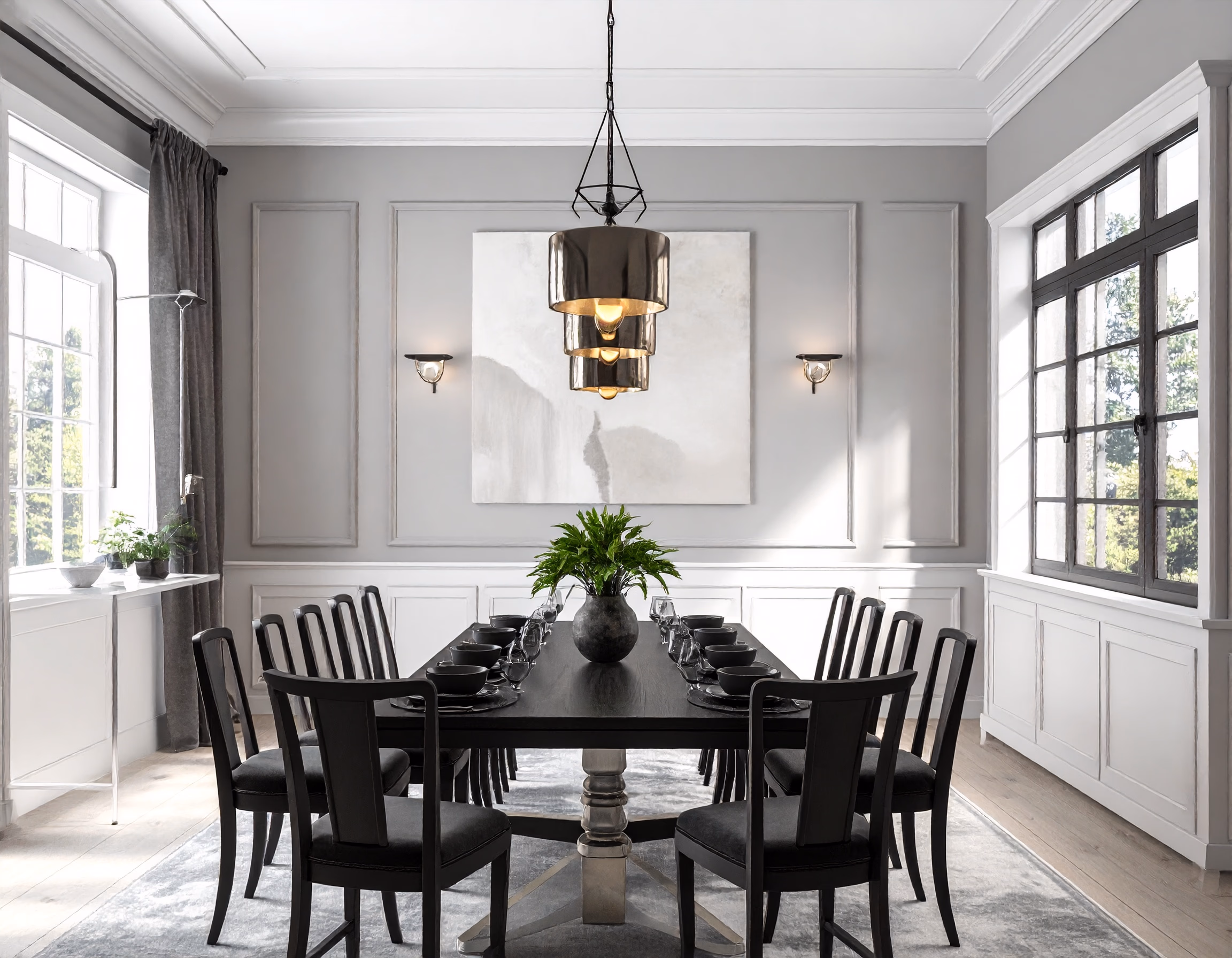 Before: Stylish Dining Redesign