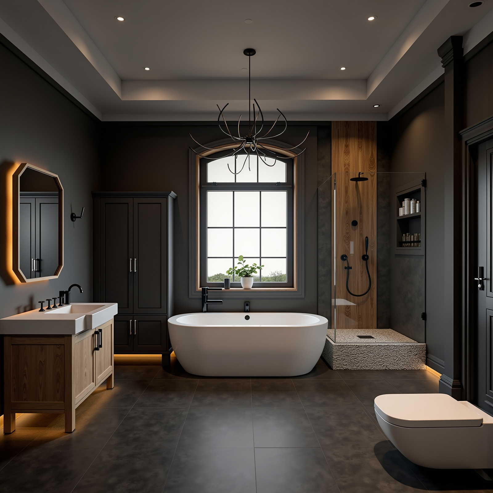 Before: Modern Bathroom Redesign