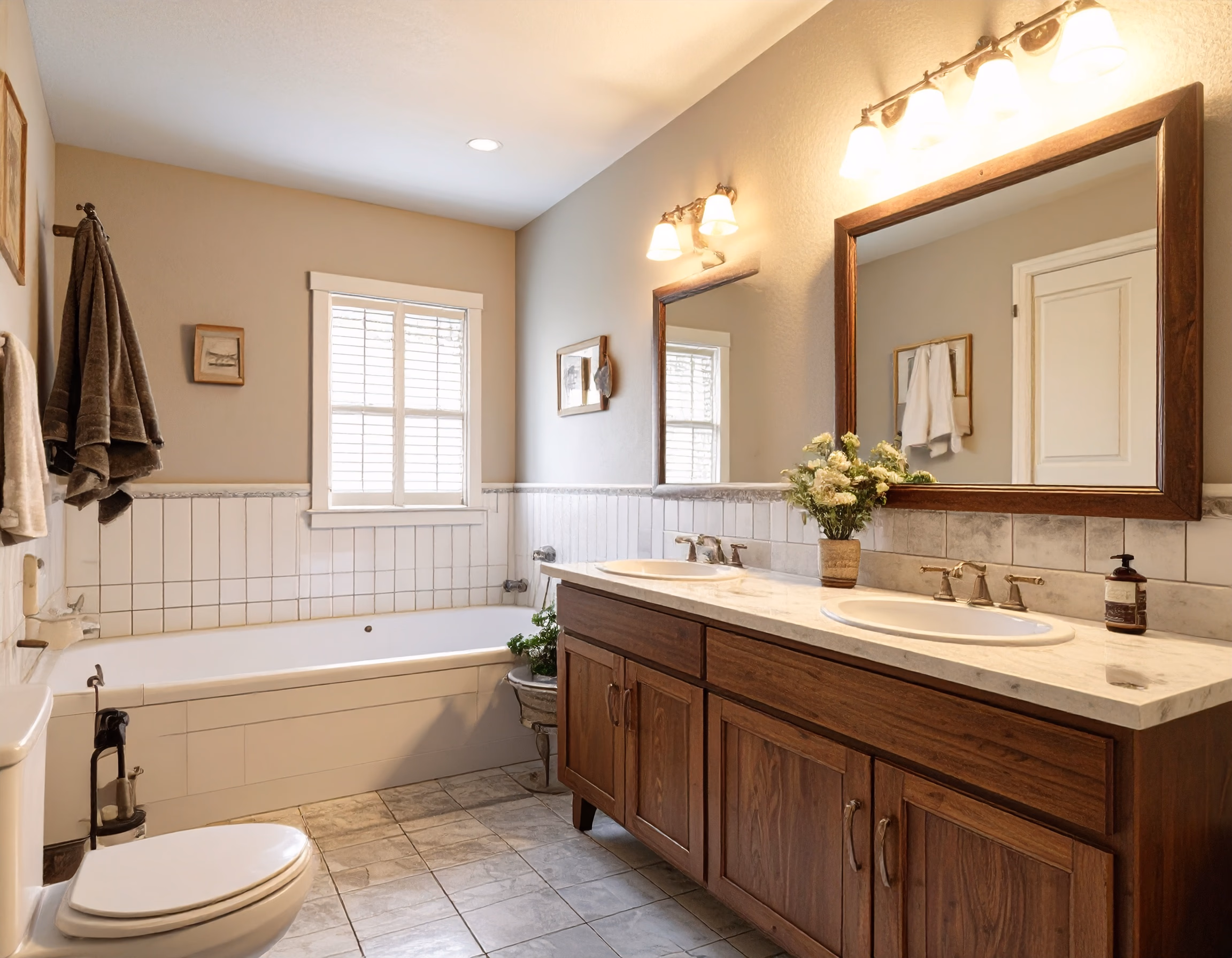 After: Luxury Bathroom Makeover