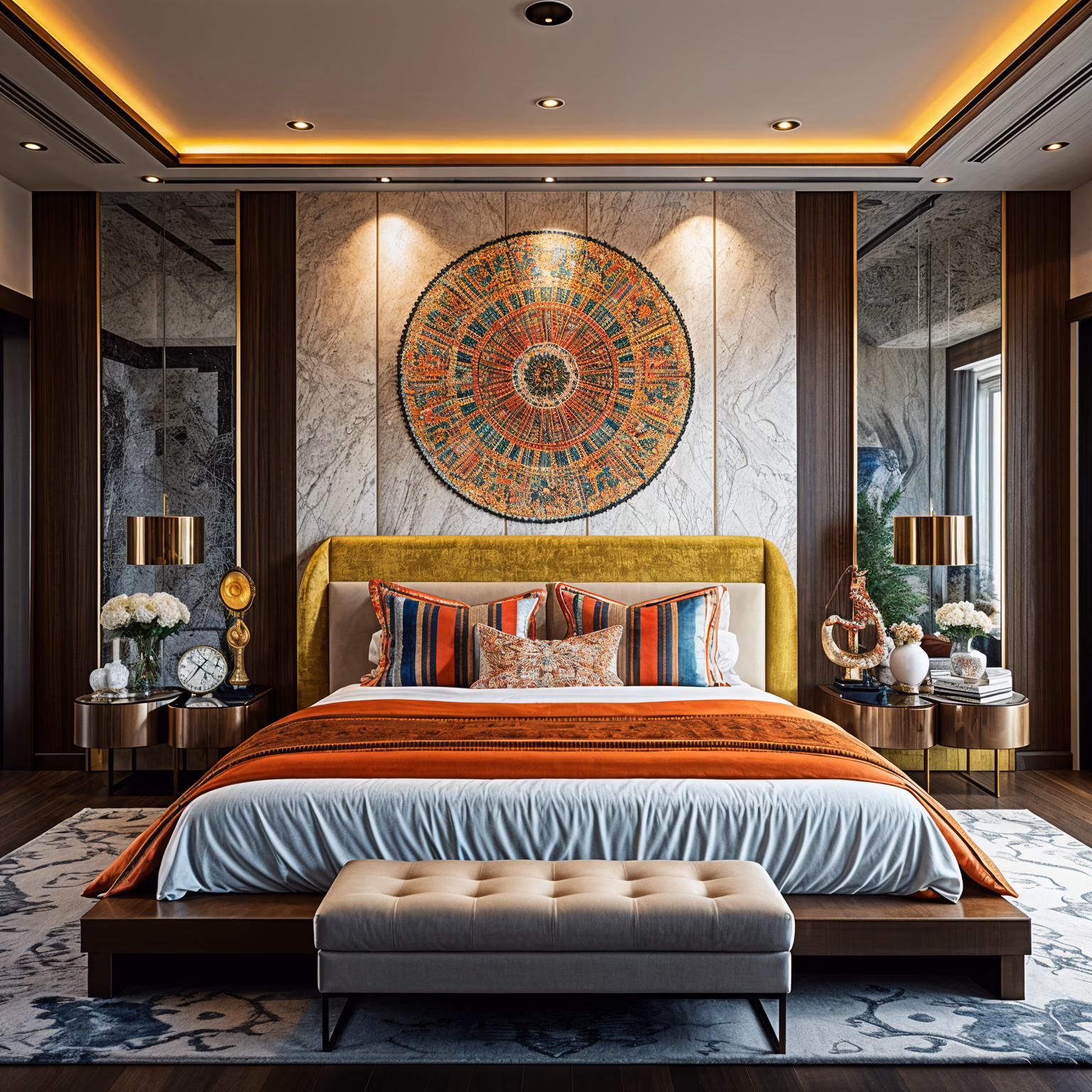 After: Elegant Bedroom Upgrade
