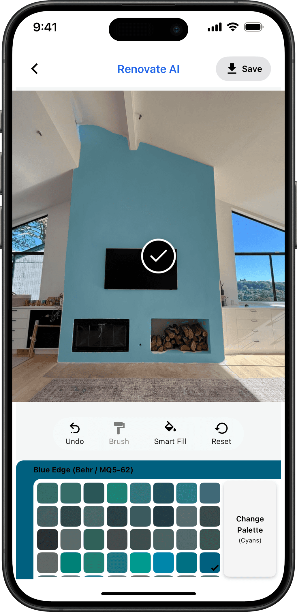 Paint Your Space Instantly